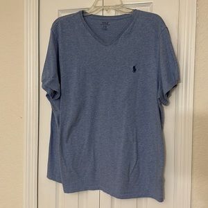 Polo T-shirt. Light Blue.